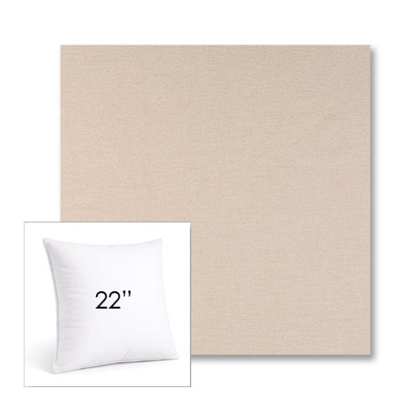 Picture of Nuance Eggshell | 22" Square Sunbrella® Outdoor Pillow