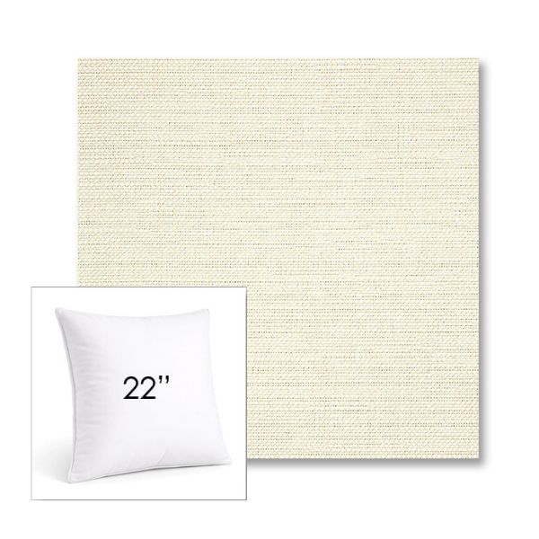 Picture of Piazza Parchment | 22" Square Sunbrella® Outdoor Pillow