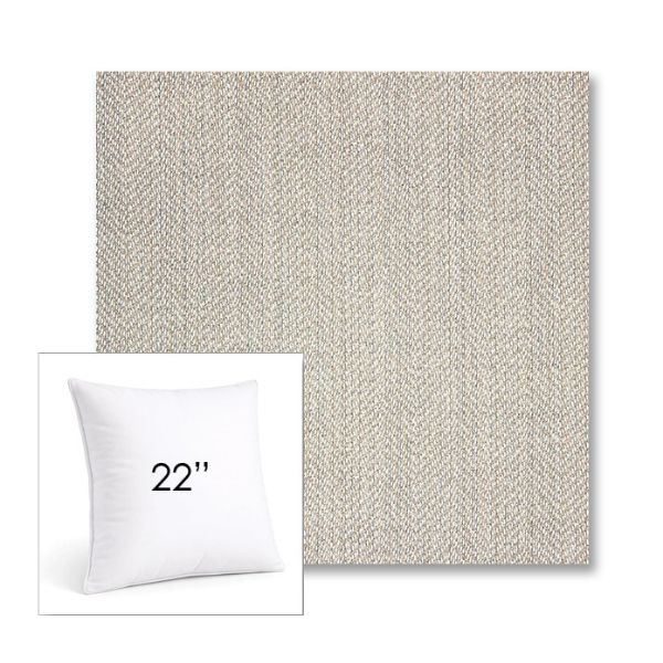 Picture of Posh Pebble | 22" Square Sunbrella® Outdoor Pillow
