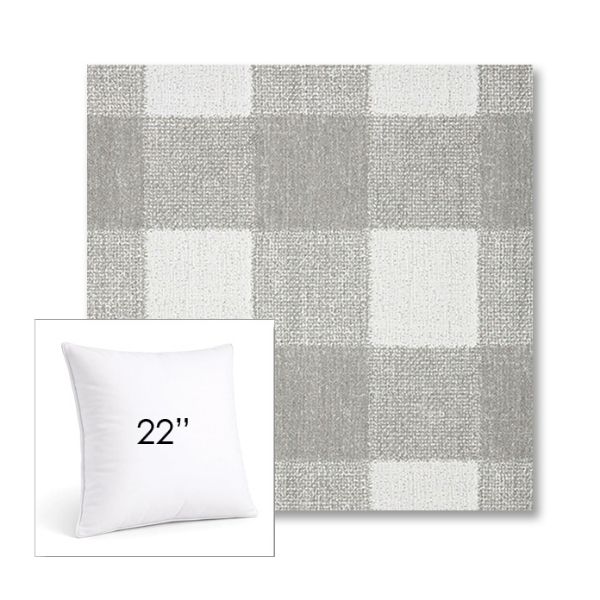Picture of Preso Pebble | 22" Square Sunbrella® Outdoor Pillow