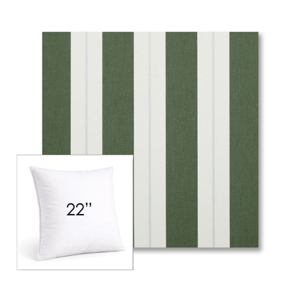 Picture of Relate Ivy | 22" Square Sunbrella® Outdoor Pillow