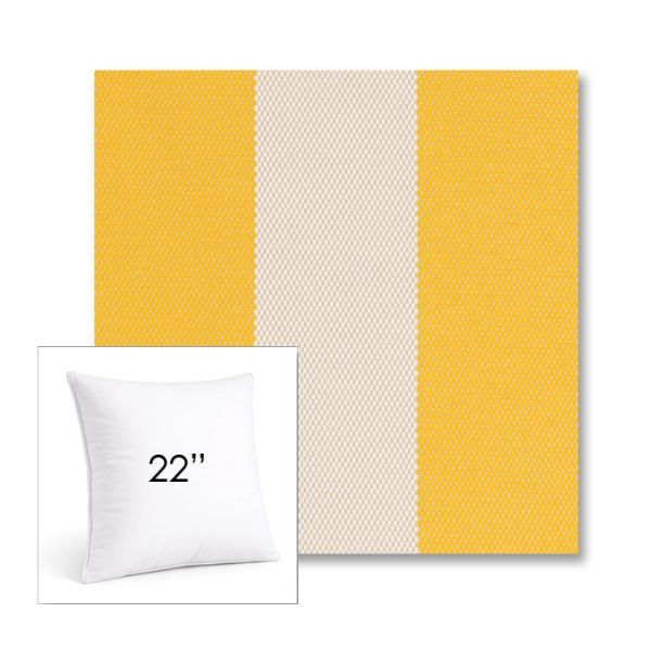 Picture of Rothko Lemonade | 22" Square Sunbrella® Outdoor Pillow