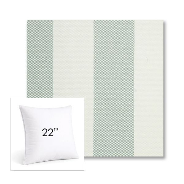 Picture of Rothko Seahorse | 22" Square Sunbrella® Outdoor Pillow