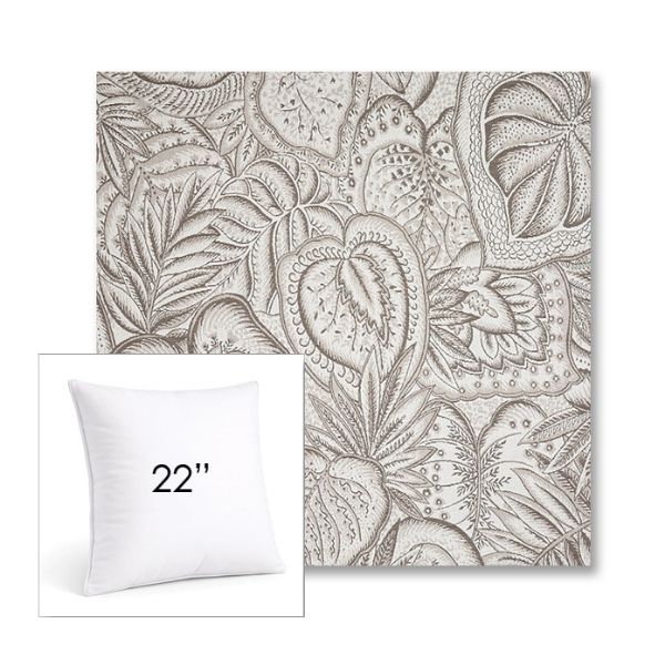 Picture of Sensibility Linen | 22" Square Sunbrella® Outdoor Pillow