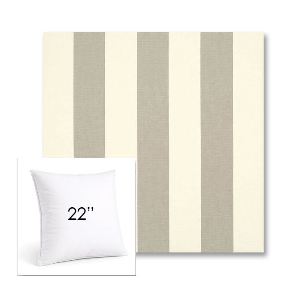 Picture of Solana Seagull | 22" Square Sunbrella® Outdoor Pillow