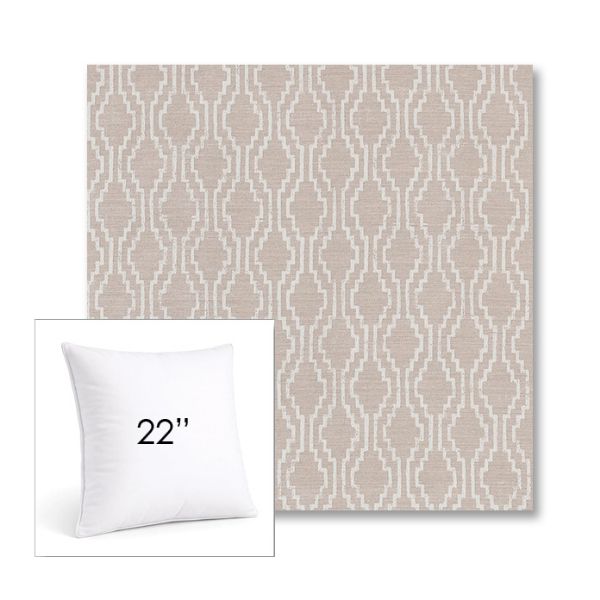 Picture of Solve Linen | 22" Square Sunbrella® Outdoor Pillow