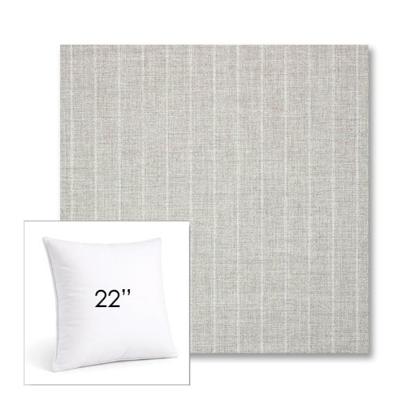 Picture of Ticking Fog | 22" Square Sunbrella® Outdoor Pillow