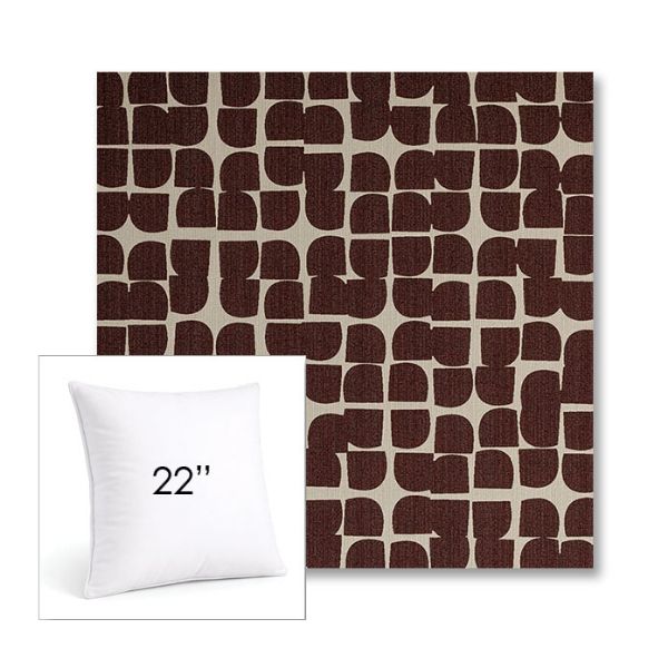 Picture of Toggle Plumberry | 22" Square Sunbrella® Outdoor Pillow