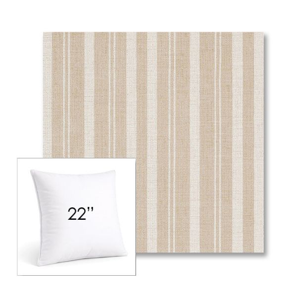 Picture of Tranquil Camel | 22" Square Sunbrella® Outdoor Pillow