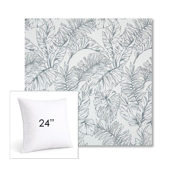 Picture of Calm Laurel | 24" Square Sunbrella® Outdoor Pillow