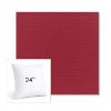 Picture of Canvas Burgundy | 24" Square Sunbrella® Outdoor Pillow