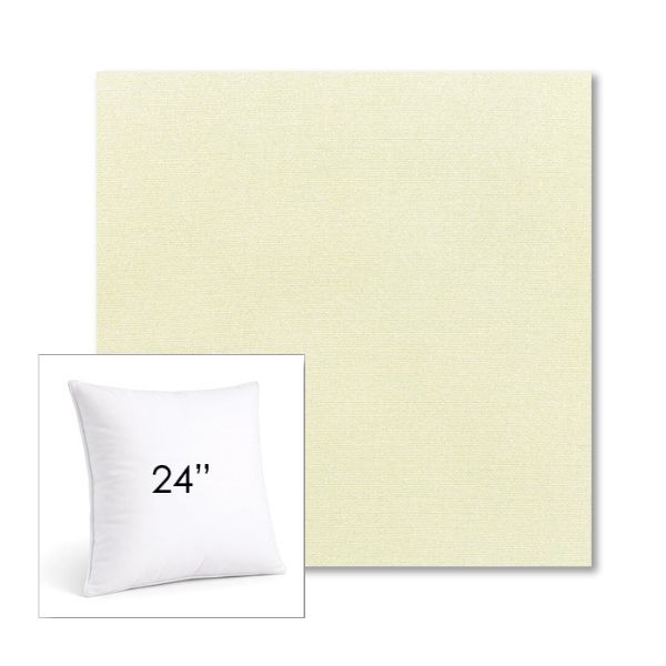 Picture of Canvas Natural | 24" Square Sunbrella® Outdoor Pillow