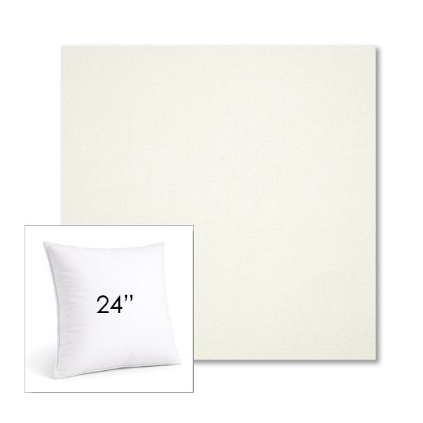 Picture of Canvas White | 24" Square Sunbrella® Outdoor Pillow