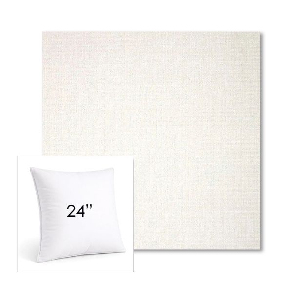 Picture of Crush Snow | 24" Square Sunbrella® Outdoor Pillow