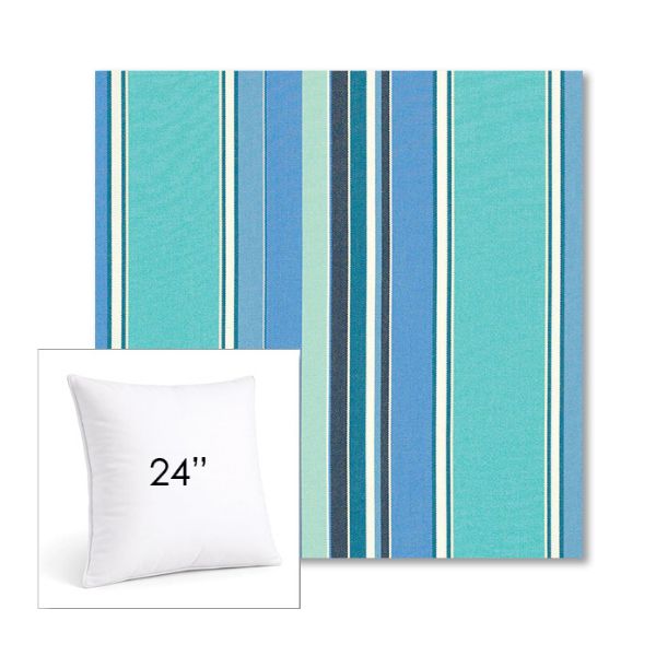 Picture of Dolce Oasis | 24" Square Sunbrella® Outdoor Pillow