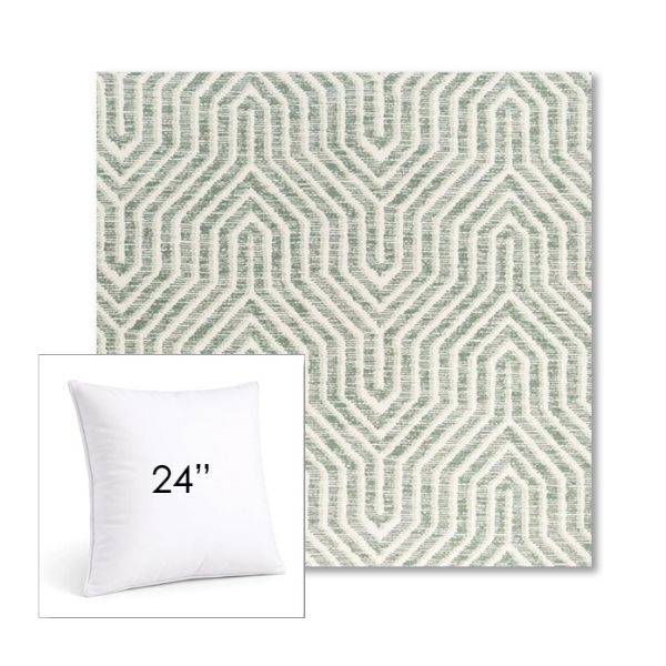 Picture of Etna Juniper | 24" Square Sunbrella® Outdoor Pillow