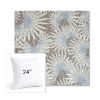 Picture of Etta Vapor | 24" Square Sunbrella® Outdoor Pillow