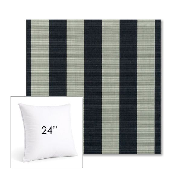 Picture of Expressive Mist | 24" Square Sunbrella® Outdoor Pillow