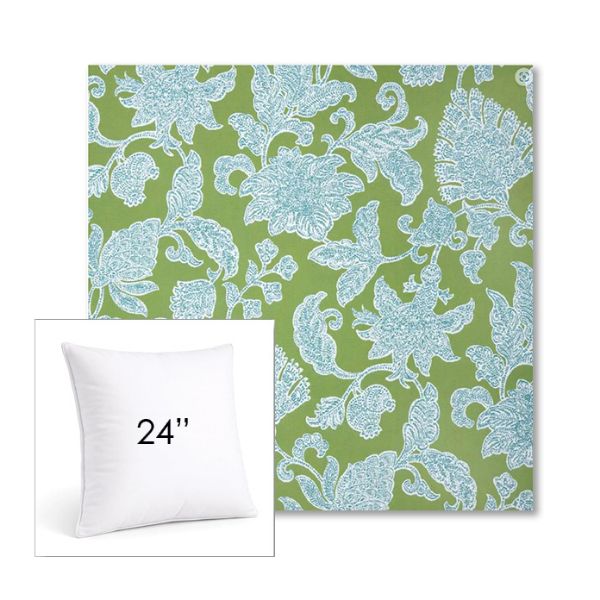 Picture of Floral Song Spring | 24" Square Sunbrella® Outdoor Pillow