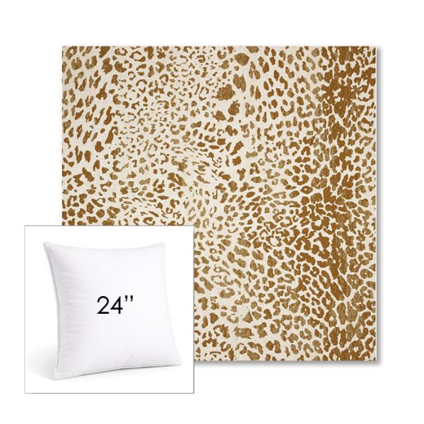 Picture of Instinct Toffee | 24" Square Sunbrella® Outdoor Pillow