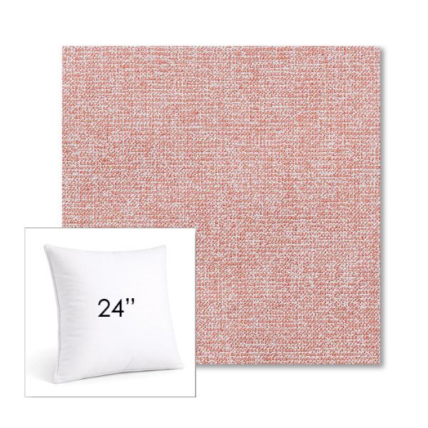 Picture of Kismet Coral | 24" Square Sunbrella® Outdoor Pillow