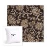 Picture of Martha Floral Garden Path | 24" Square Sunbrella® Outdoor Pillow