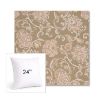 Picture of Martha Floral Spring | 24" Square Sunbrella® Outdoor Pillow