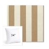 Picture of Maxim Heather Beige | 24" Square Sunbrella® Outdoor Pillow