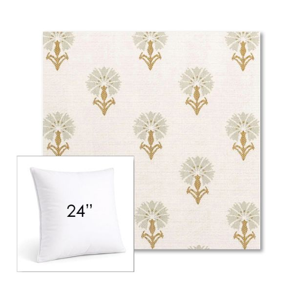 Picture of Mira Seasalt | 24" Square Sunbrella® Outdoor Pillow