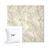 Picture of Palma Whitesand | 24" Square Sunbrella® Outdoor Pillow