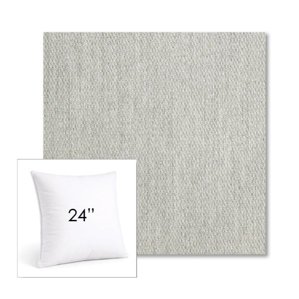 Picture of Pique Gravel | 24" Square Sunbrella® Outdoor Pillow