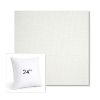Picture of Pique Salt | 24" Square Sunbrella® Outdoor Pillow