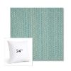Picture of Posh Aqua | 24" Square Sunbrella® Outdoor Pillow