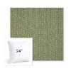 Picture of Posh Shamrock | 24" Square Sunbrella® Outdoor Pillow