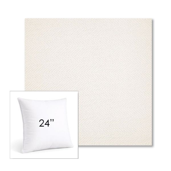 Picture of Posh Snow | 24" Square Sunbrella® Outdoor Pillow