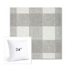 Picture of Preso Pebble | 24" Square Sunbrella® Outdoor Pillow