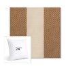 Picture of Rothko Latte | 24" Square Sunbrella® Outdoor Pillow