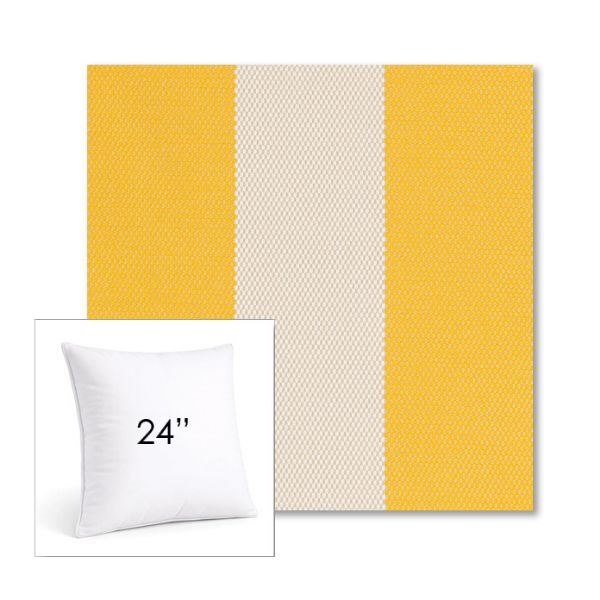 Picture of Rothko Lemonade | 24" Square Sunbrella® Outdoor Pillow