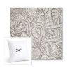 Picture of Sensibility Linen | 24" Square Sunbrella® Outdoor Pillow