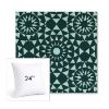 Picture of Sundial Seaweed | 24" Square Sunbrella® Outdoor Pillow