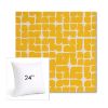 Picture of Toggle Lemon Drop | 24" Square Sunbrella® Outdoor Pillow