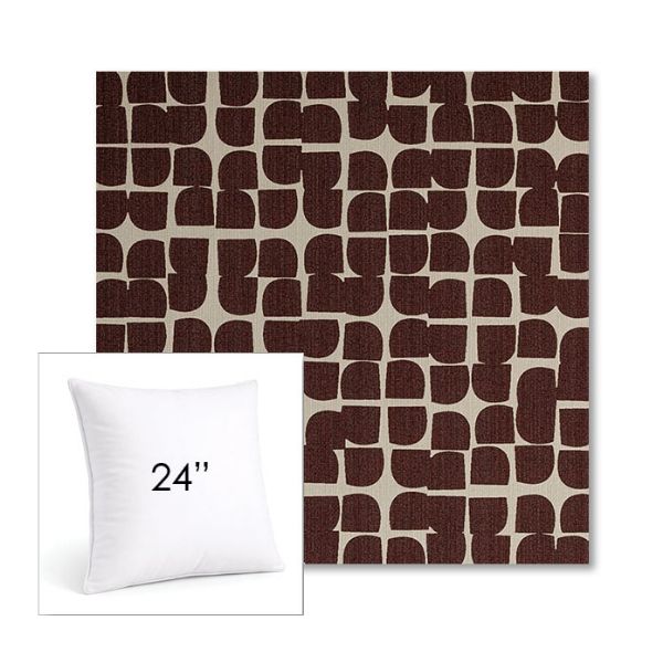 Picture of Toggle Plumberry | 24" Square Sunbrella® Outdoor Pillow