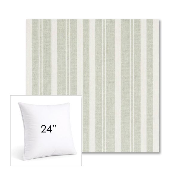 Picture of Tranquil Sage | 24" Square Sunbrella® Outdoor Pillow