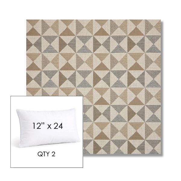 Picture of Array Dune | 12" x 24" Lumbar Sunbrella® Outdoor Pillow