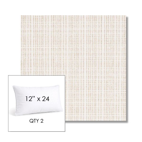 Picture of Benson Sand | 12" x 24" Lumbar Sunbrella® Outdoor Pillow