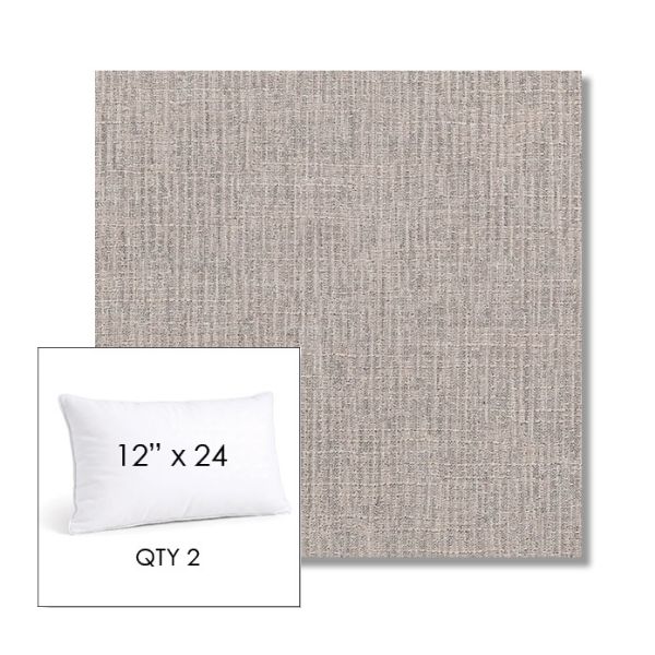 Picture of Cassava Stone | 12" x 24" Lumbar Sunbrella® Outdoor Pillow