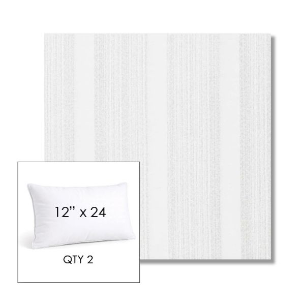 Picture of Compose Linen | 12" x 24" Lumbar Sunbrella® Outdoor Pillow