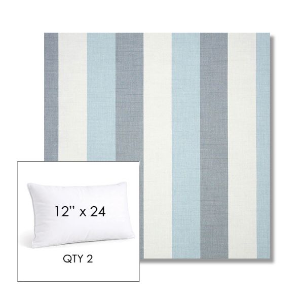 Picture of Direction Dew | 12" x 24" Lumbar Sunbrella® Outdoor Pillow