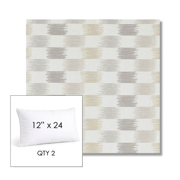 Picture of Dream Dune | 12" x 24" Lumbar Sunbrella® Outdoor Pillow