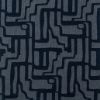 Picture of Escher Indigo | 12" x 24" Lumbar Sunbrella® Outdoor Pillow